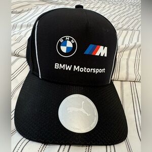 PUMA BWM HAT NEW UNWORN ADJUSTABLE SIZE.